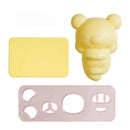 GobekUsa Chicken Bear Rice Ball Mold Set: Kawaii Sushi Bento & Kitchen Tools
