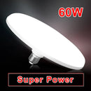 GobekUsa LED Indoor UFO Round Ceiling Lamp Super Bright Living Room Lighting Bulbs