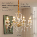 GobekUsa Crystal Chandeliers Light for Living Room and Dining Room