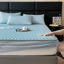 GobekUsa Cool Summer Bed Mat Set Queen - High-quality Ice Silk Fabric