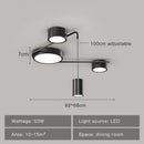 GobekUsa Black LED Chandeliers for Living Dining Bedroom Hall Kitchen: Modern, Simple Indoor Lighting