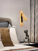 GobekUsa LED Wall Lamp with Switch, USB Port, Rotatable - Bedroom Reading Light