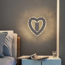 GobekUsa Crystal LED Wall Sconce: Modern Minimalist Lighting for Living Room, Bedroom, Hallway