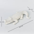 GobekUsa Crocodile Resin Sculpture Desk Decoration: Creative Ornaments for Aesthetic Home Decor