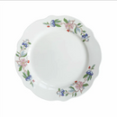 GobekUsa Chinoiserie Floral Birds Dinner Plate 8" - Oriental Art Salad Dessert Plate