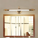 GobekUsa Antique Golden Europe Bronze Mirror Lamp LED 8W 51cm Bedroom Wall Light