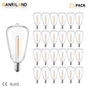 GobekUsa LED String Light Bulb E12 1W Shatterproof Decorative Plastic Replacement