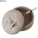 GobekUsa Human Face Character Ashtray Office Desk Decoration Weed Smoking Accessories Gift