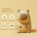 GobekUsa Capybara Night Light: USB Rechargeable Cute Cartoon Lamp for Kids' Room