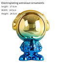 GobekUsa Astronaut Statue Spaceman Sculpture Modern Desktop Decor Figurine Handicraft Gift