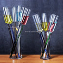 GobekUsa Crystal Champagne Wine Glasses Cocktail Goblet Bar Party Drinking Cup 120/150ml