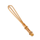 GobekUsa Bamboo Handmade Mini Small Flour Mixer Blender Egg Beater Whisk