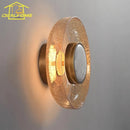 GobekUsa Cracked Glass LED Wall Lamp Modern Minimalist Design for Home Decor