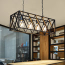 GobekUsa Industrial Chandelier Retro Loft Bar Restaurant Pendant Lamp Ceiling Lamp
