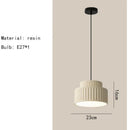 GobekUsa Elegant Resin Chandeliers Dining Room Bedside Lamp E27 Adjustment