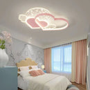 GobekUsa Love Ceiling Lamp: Modern Adjustable LED Chandelier for Boys & Girls Room