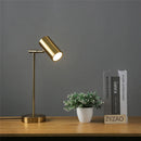 GobekUsa Golden Table Lamp: Modern Eye Protection Study Reading Desk Light