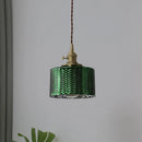 GobekUsa Green Glass LED Pendant Lights for Indoor Lighting in Home, Living Room, Bar & Coffee