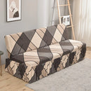 GobekUsa Elastic Armless Futon Bed Sofa Cover Slipcover
