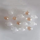 GobekUsa 1/4/8pcs Pack 1cm Opening G4 Glass Shade Replacement Globes for Chandelier