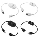 GobekUsa LED Strip Lights Dimmer Switch USB Cable with Rotary/Touch Controller