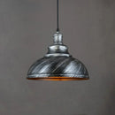 Retro Industrial Color Block Aluminum Pendant Light