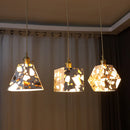 GobekUsa LED Terrazzo Pendant Lights for Corridor, Bedroom, Living Room - Japanese Style Lighting