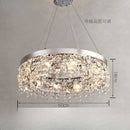 GobekUsa Crystal Kitchen Ceiling Lights: Luxury Diamond Ceiling Lamp for Home Decor