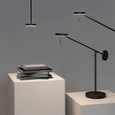 GobekUsa Black Telescopic Wall Lamp with Adjustable Arm for Living Room and Bedroom