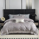GobekUsa Butterfly Jacquard Lyocell Cotton Luxury Bedding Set Full Queen