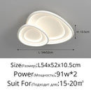 GobekUsa LED Chandeliers White Chrome Kitchen Light Fixture Modern Home Lighting
