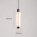 GobekUsa Acrylic Minimalist Pendant Lights | Contemporary LED Bedside Lamp for Restaurant and Industrial Decor