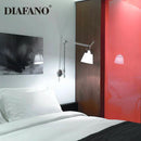 GobekUsa Adjustable Aluminum Wall Lamp with Long Swing Arm for Bedside & Study