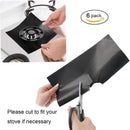 GobekUsa Gas Stove Surface Protector 6-Pack, 27cm, Washable, Oil Resistant