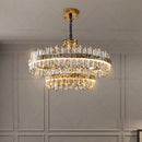 GobekUsa Crystal Chandelier: Modern Luxury for Living Room, Dining Room, Bedroom