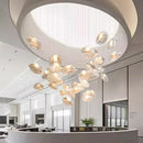 GobekUsa Crystal Chandelier: Modern Home Stair Pendant Lamp for Living Room Interior Lighting