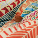 GobekUsa Bohemian Mandala Velvet Floor Cushion for Reading Nook and Party Decor