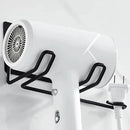 GobekUsa Hair Care Organizer: Wall-Mounted Storage Shelf for Hair Dryer & Straightener