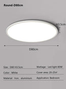GobekUsa LED Ceiling Lamp: Modern Minimalist Rectangular Design for Living room, Bedroom, Indoor Lighting