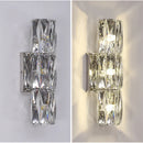 GobekUsa Crystal Wall Lamp: Elegant Post-Modern Light for Dining Living Study Room