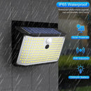 GobekUsa 208 LED Solar Outdoor Motion Sensor Lights 3 Mode Wireless Waterproof Security