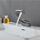GobekUsa Black & Gold Basin Faucet: Brushed Gold/Nickel/Chrome Mixer Tap, Hot & Cold Water