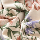GobekUsa 100s Egyptian Cotton Bedding Set: Queen King RU Print Sheet Pillowcase Quilt Cover