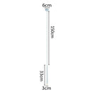 GobekUsa LED Minimalist Pendant Lamp - Black/White for Bedroom, Dining, Coffee Shop Lighting