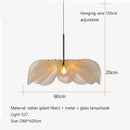 GobekUsa Bohemian LED Fabric Flower Chandelier for Dining Table Lamp and Room Decor