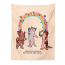 GobekUsa Cat Tapestry Wall Hanging for Home Decor and Wall Art