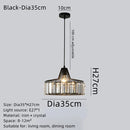 GobekUsa Black LED Pendant Chandelier for Kitchen Dining Room, Modern Nordic Design