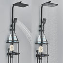 GobekUsa Digital Display Shower Faucet Set with Rain Shower Head