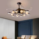 GobekUsa Kids Bedroom Ceiling Fan with Remote Control & LED Light