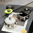 GobekUsa Lucky Ceramic Ashtray: Premium Smoking Accessories for Weed, Home & Gifts